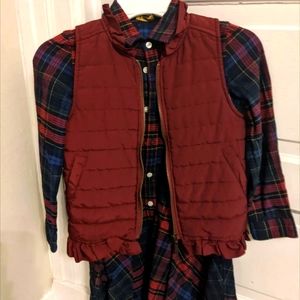 Ralph Lauren Polo Dress and Copper Key Puffer Vest